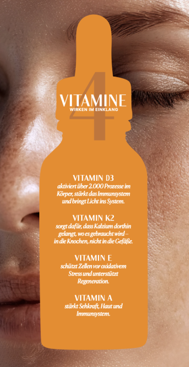 Awaqe Nahrungsergänzungsmittel Vitamin D 3, Omega 3 und RISE